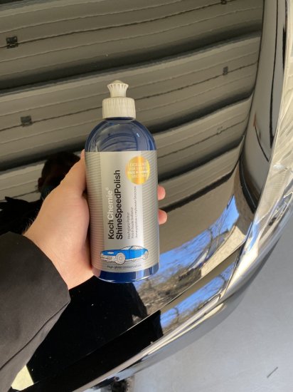 Leštěnka s voskem Koch Shinespeedpolish 500 ml-5