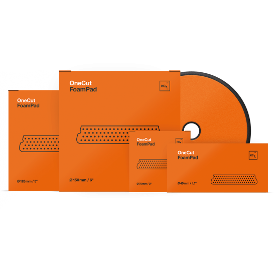 Leštící kotouč One Cut pěnový oranžový Koch 45x25 mm 9998329 - náhrada za 999615-1