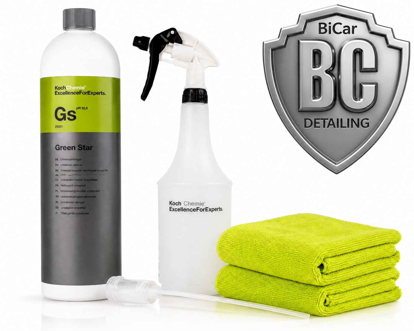 BiCar Detailing - Koch Chemie Green Star Universal Cleaner 1L – Pro Kit-1