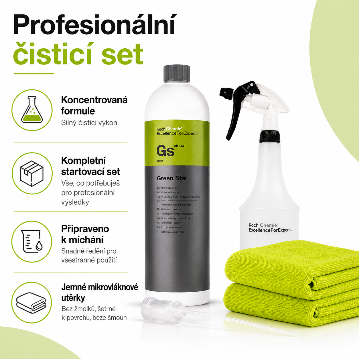 BiCar Detailing - Koch Chemie Green Star Universal Cleaner 1L – Pro Kit-2